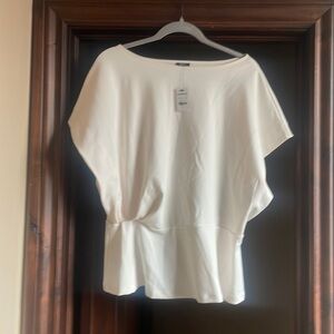 Brand New Cream top women’s xl express never been worn.